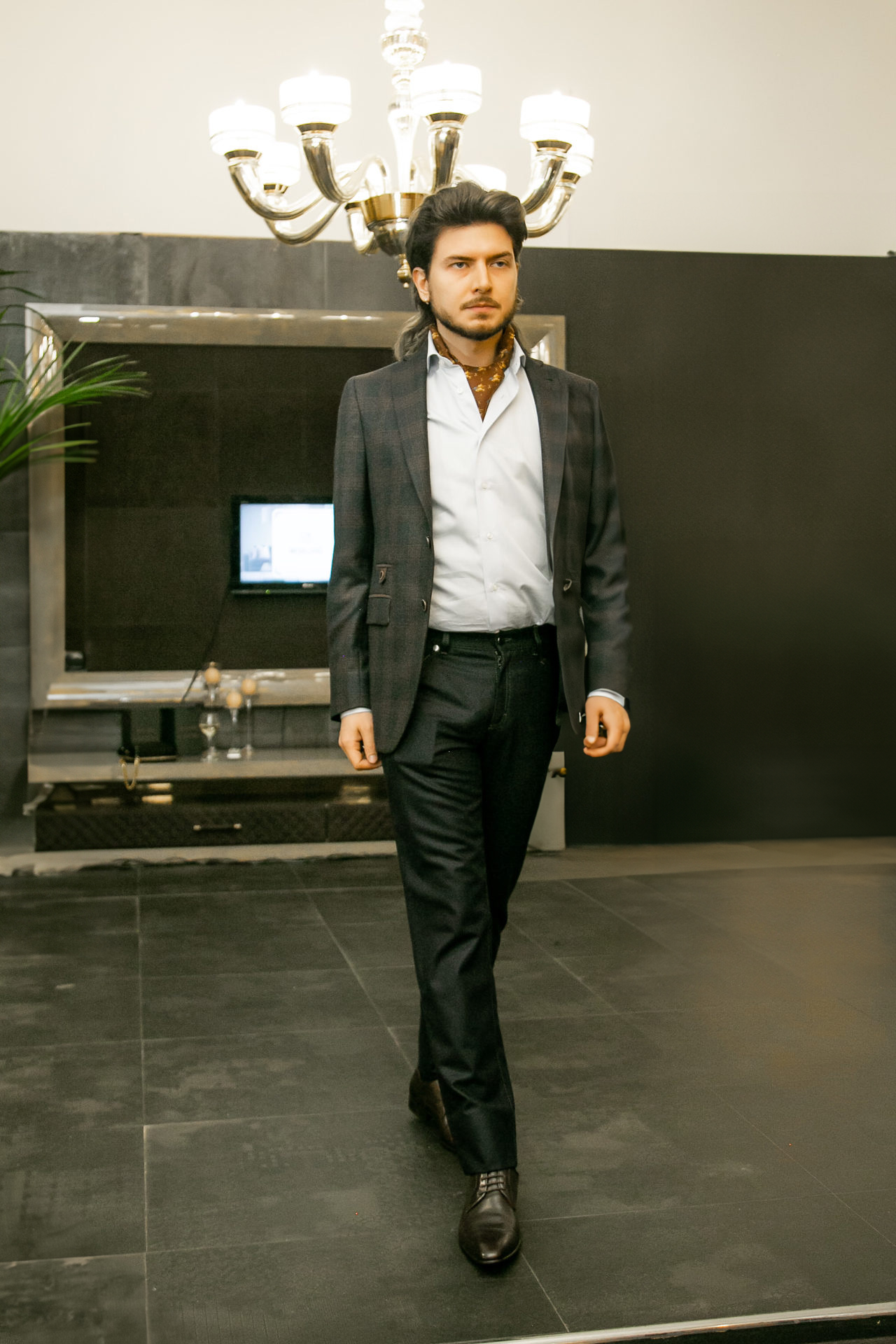 Фоторепортаж презентации салона мужской одежды Unico-s